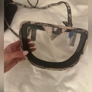 Kelly Wynne clear purse and/or Fanny pack